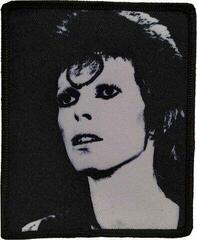 Plaaster / märk David Bowie Black & White Õmmeldav plaaster 100 x 90 mm