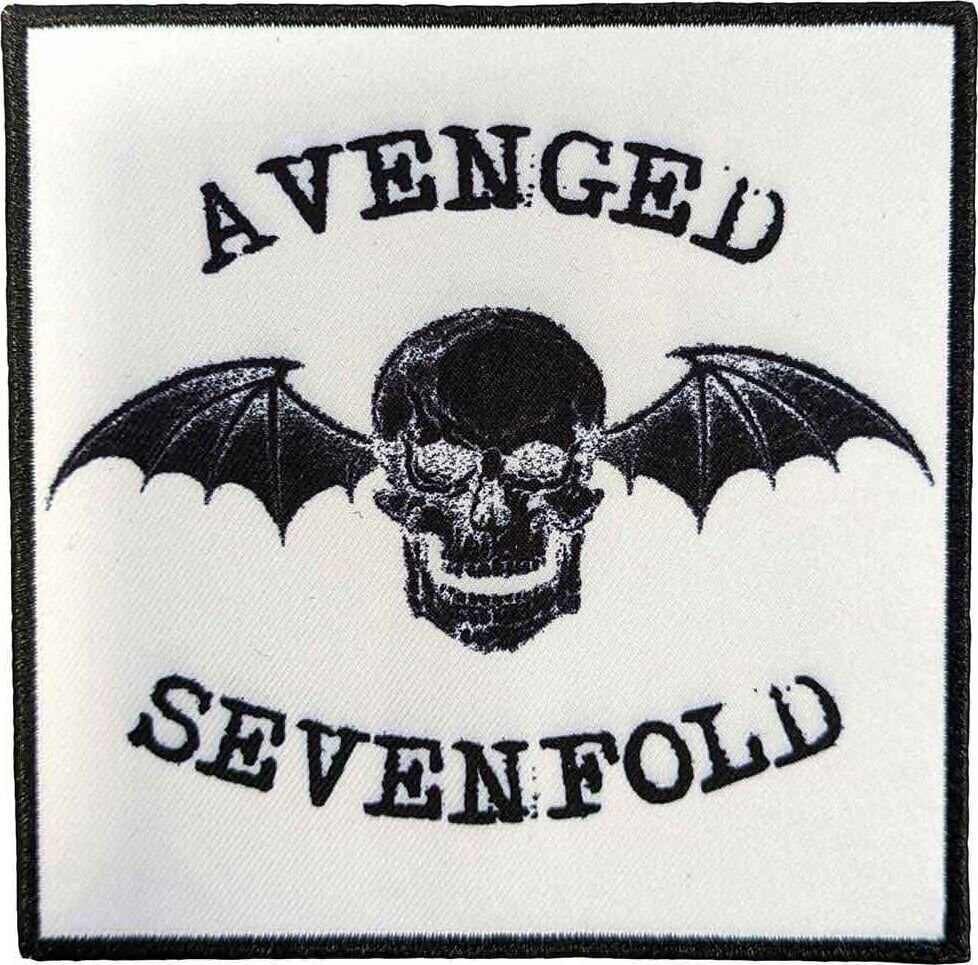 Patch / Distintivo Avenged Sevenfold Classic Deathbat Negative Patch de costura