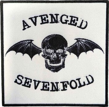 Patch / Distintivo Avenged Sevenfold Classic Deathbat Negative Patch de costura - 1