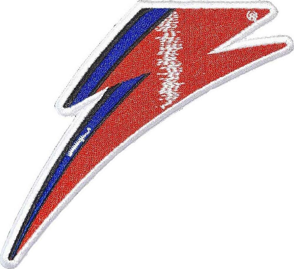 Petice / Insigna David Bowie Flash Petic cusut 45 x 135 mm