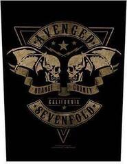 Merkelapp / merke Avenged Sevenfold Orange County Sew-On Patch 36 x 30 cm