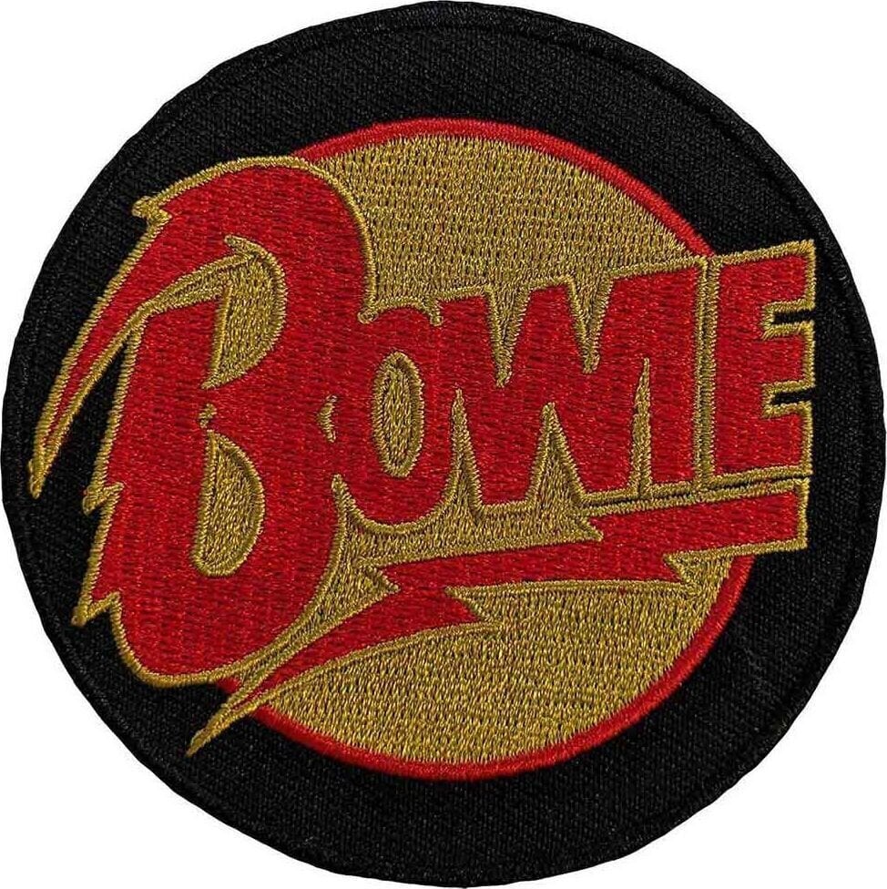 Toppa / Distintivo David Bowie Diamond Dogs Logo Circle Toppa da cucire