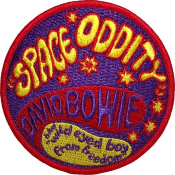 Toppa / Distintivo David Bowie Space Oddity Toppa da cucire - 1