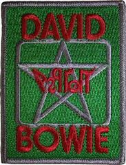 Plaaster / märk David Bowie Back Stage Pass Õmmeldav plaaster