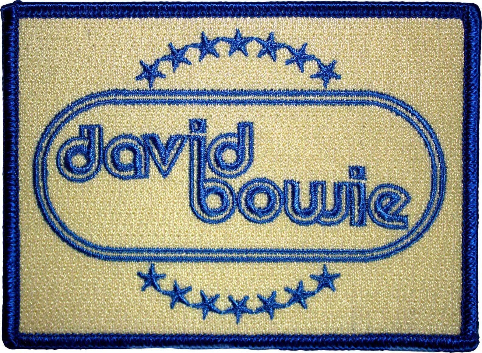 Nášivka / Odznak David Bowie Oval and Stars Nášivka