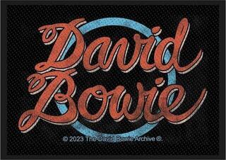 Plaaster / märk David Bowie Logo Õmmeldav plaaster 100 x 50 mm