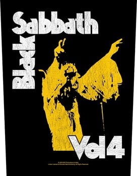 Petice / Insigna Black Sabbath Vol 4 Petic cusut 36 x 30 cm - 1