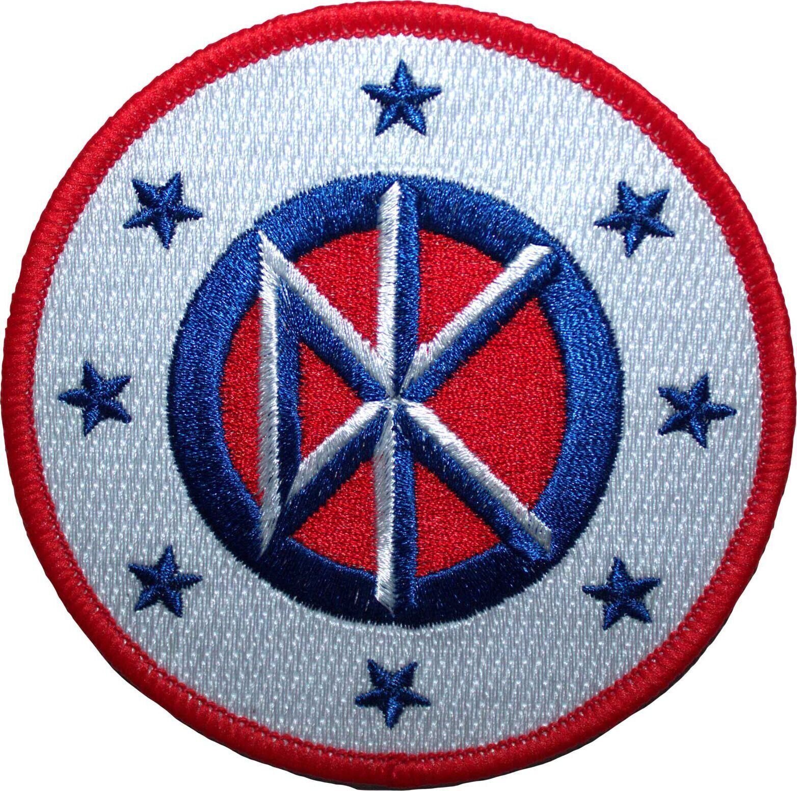 Кръпка / значка Dead Kennedys Logo & Stars Кръпка за пришиване