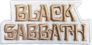 Nášivka / Odznak Black Sabbath Text Logo Nášivka 9,5 x 4,5 cm