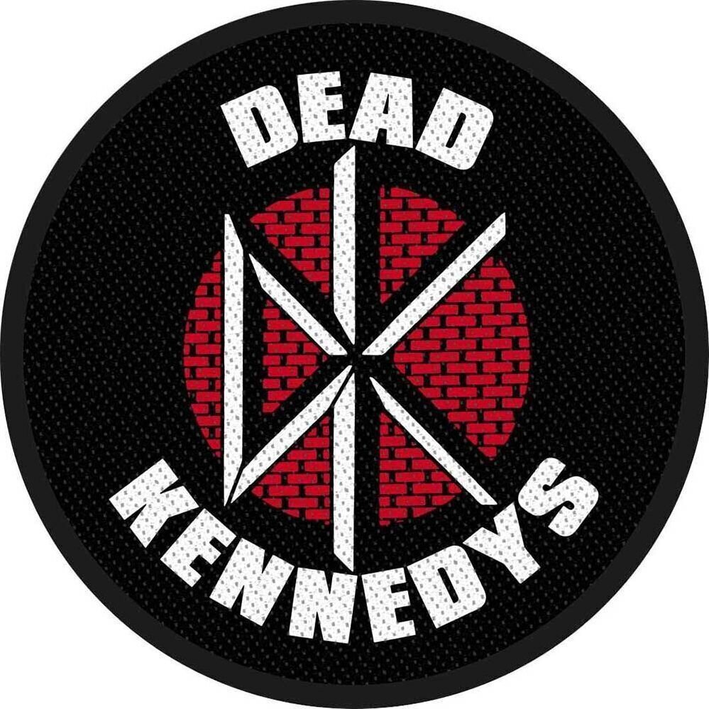Aufnäher / Abzeichen Dead Kennedys DK Logo Aufnäher zum Aufnähen 90 mm