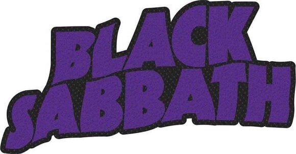 Nášivka / Odznak Black Sabbath Logo Cut Out (Retail Pack) Nášivka 100 x 50 mm - 1