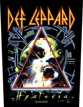 Aufnäher / Abzeichen Def Leppard Hysteria Aufnäher zum Aufnähen 36 x 30 cm - 1
