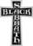 Nášivka / Odznak Black Sabbath Cross Logo Cut Out (Retail Pack) Nášivka 100 x 50 mm