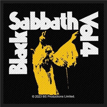 Toppa / Distintivo Black Sabbath Vol 4 (Retail Pack) Toppa da cucire 100 x 100 mm - 1