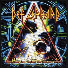 Aufnäher / Abzeichen Def Leppard Hysteria Aufnäher zum Aufnähen 100 x 100 mm