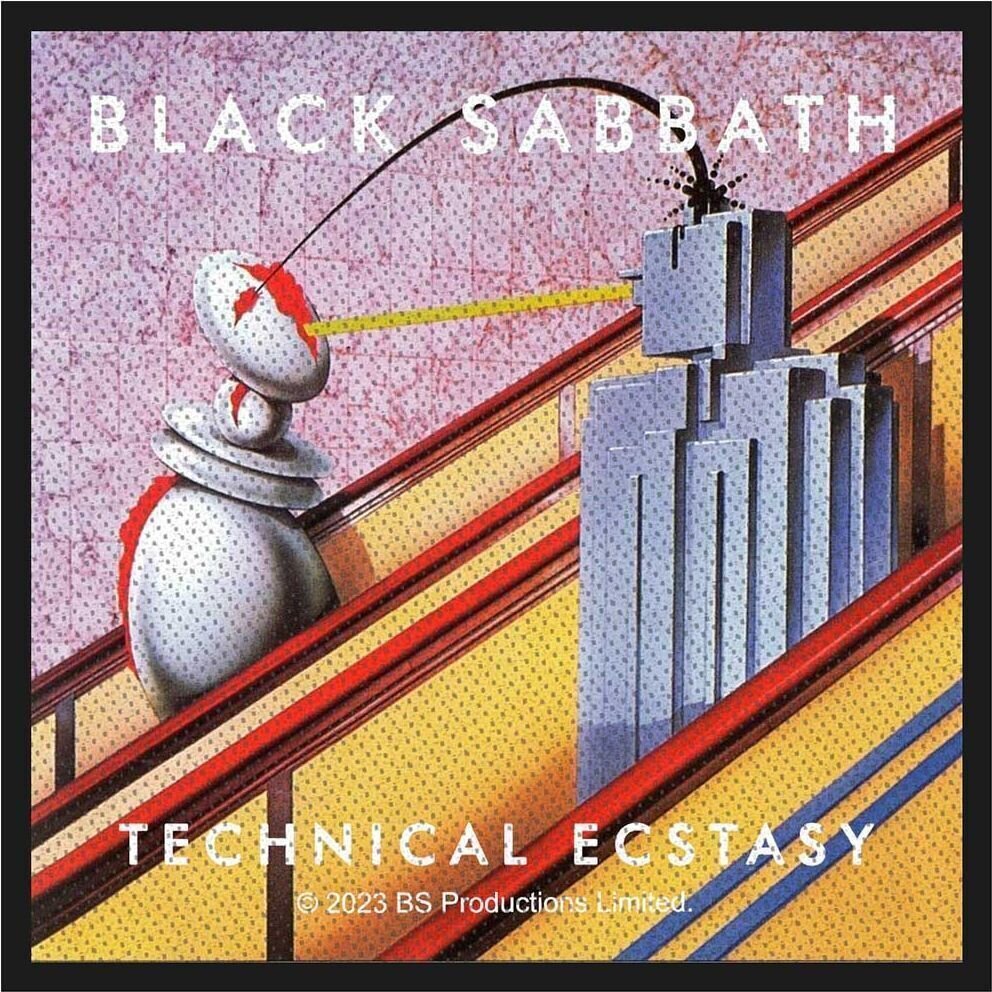 Nášivka / Odznak Black Sabbath Technical Ecstasy (Retail Pack) Nášivka 100 x 100 mm