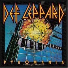 Aufnäher / Abzeichen Def Leppard Pyromania Aufnäher zum Aufnähen 100 x 100 mm