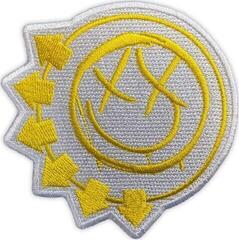 Plaaster / märk Blink-182 Yellow Six-Arrow Smile Õmmeldav plaaster 7,2 x 7,5 cm