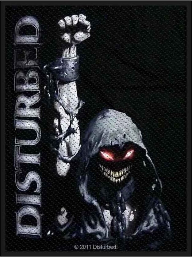 Nášivka / Odznak Disturbed Eyes Nášivka 100 x 50 mm