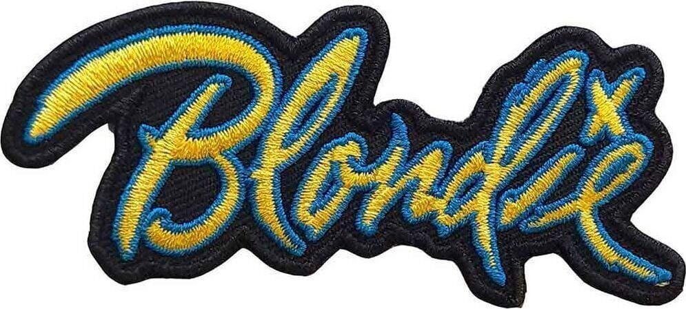 Plaaster / märk Blondie ETTB Logo Cut Out Õmmeldav plaaster