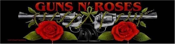 Patch / Badge Guns N' Roses Logo/Roses (Retail Pack) Opnaaipatch 200 x 50 mm - 1