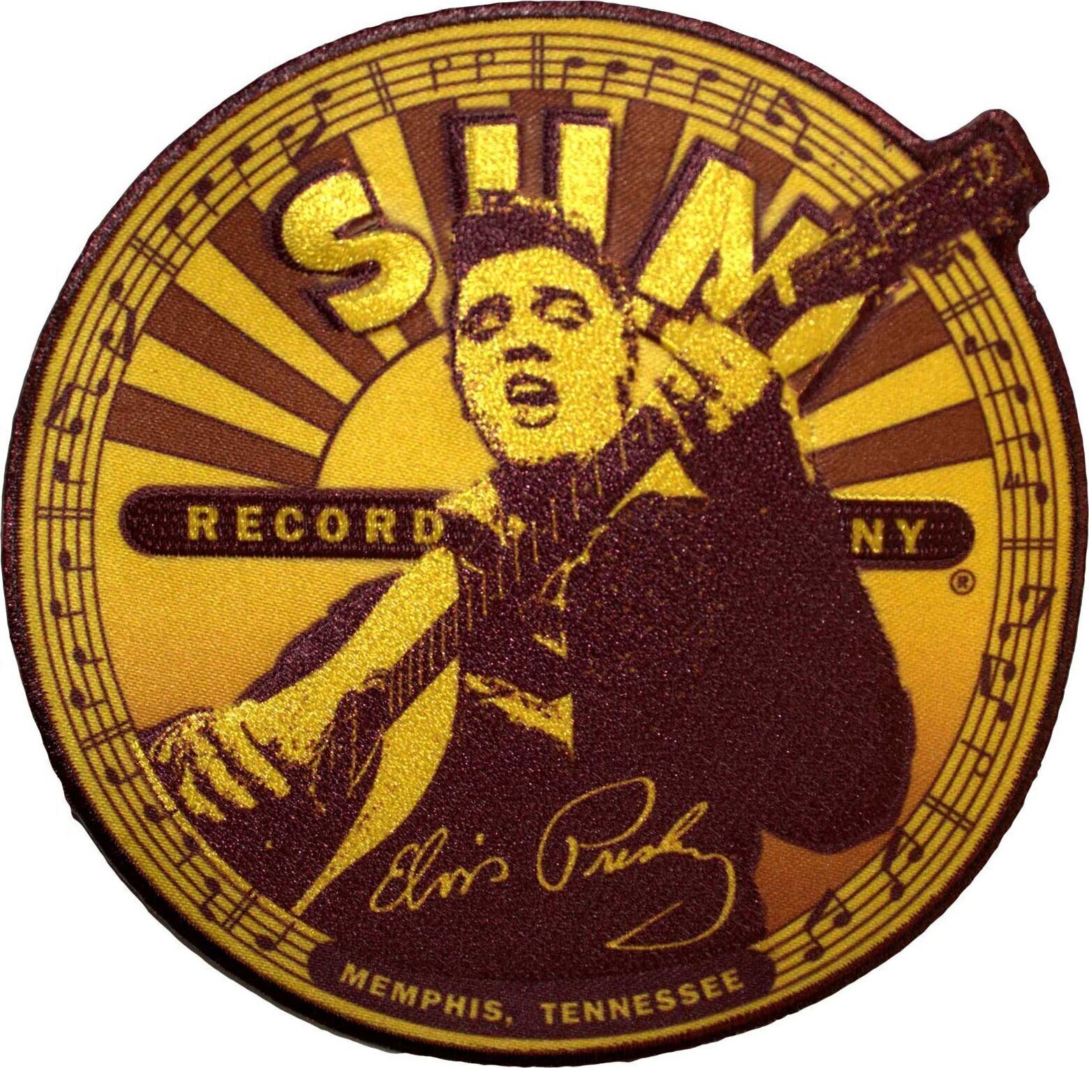 Patch / Jelvény Elvis Presley Elvis Label Felvarrható tapasz