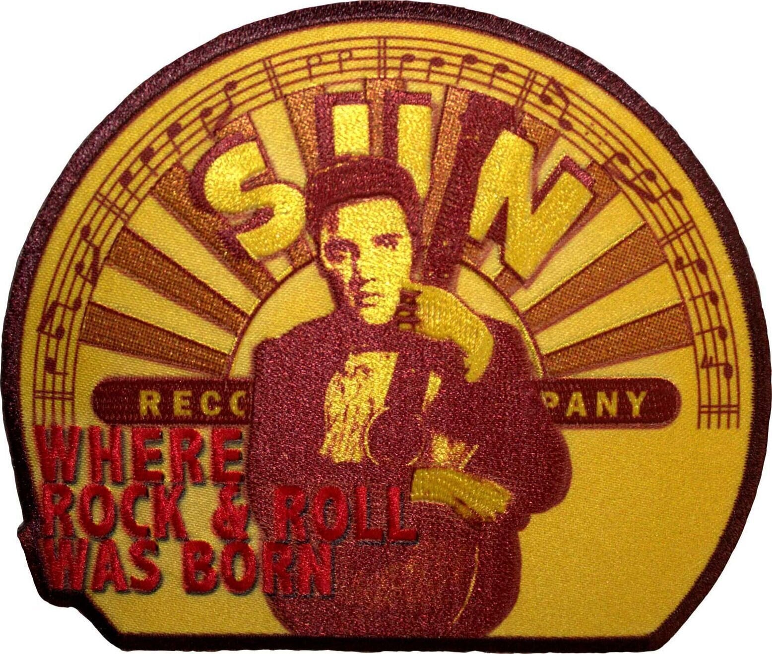 Patch / Badge Elvis Presley Elvis Where R&R Was Born Sy-på patch