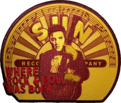 Patch / Badge Elvis Presley Elvis Where R&R Was Born Sy-på patch - 1