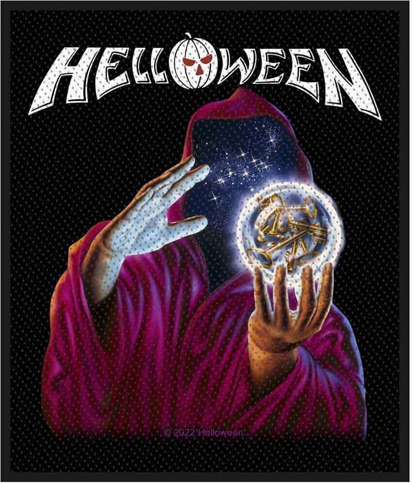 Toppa / Distintivo Helloween Keeper Of The Seven Keys Toppa da cucire 100 x 100 mm