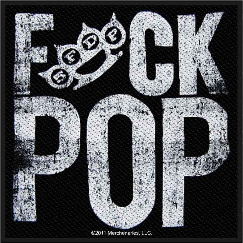 Кръпка / значка Five Finger Death Punch Fuck Pop Кръпка за пришиване 100 x 100 mm