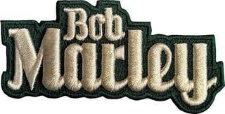 Patch / Badge Bob Marley Text Logo Sy-på-lapp 9 x 4 cm