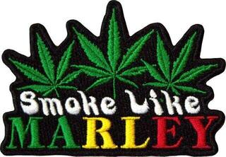Patch / Badge Bob Marley Smoke Like Sy-på-lapp