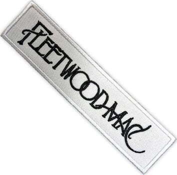 Кръпка / значка Fleetwood Mac Text Logo Кръпка за пришиване 11,5 x 2,8 cm - 1