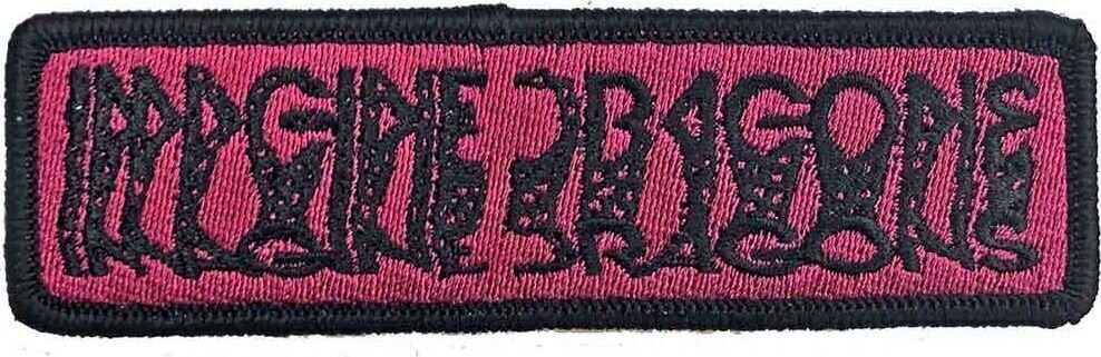 Merkelapp / merke Imagine Dragons Blurred Logo Sew-On Patch