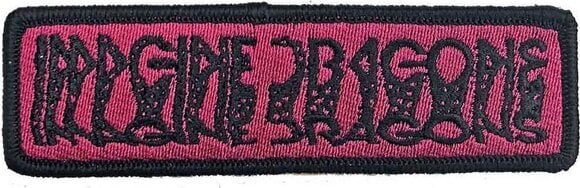 Merkelapp / merke Imagine Dragons Blurred Logo Sew-On Patch - 1