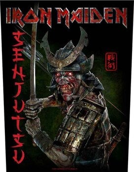 Закрпа / Значка Iron Maiden Senjutsu Закрпа за шивање 36 x 30 cm - 1