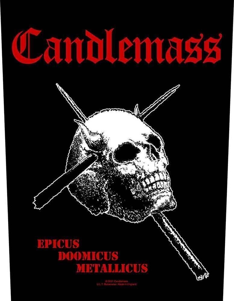 Patch / Badge Candlemass Epicus Doomicus Metallicus Sew-On Patch 36 x 30 cm