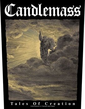 Кръпка / значка Candlemass Tales Of Creation Кръпка за пришиване 36 x 30 cm - 1