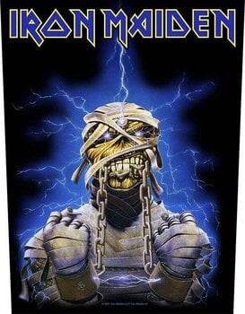 Oznaka / značka Iron Maiden Powerslave Eddie Zakrpa za šivanje 36 x 30 cm - 1