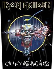 Oznaka / značka Iron Maiden Can I Play With Madness Zakrpa za šivanje 36 x 30 cm