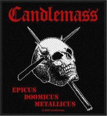 Aufnäher / Abzeichen Candlemass Epicus Doomicus Metallicus Aufnäher zum Aufnähen 100 x 100 mm