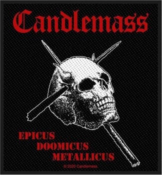 Patch / Badge Candlemass Epicus Doomicus Metallicus Patch à coudre 100 x 100 mm - 1