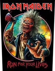 Petice / Insigna Iron Maiden Run For Your Lives Petic cusut