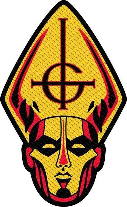Кръпка / значка Ghost Papa Head Кръпка за пришиване