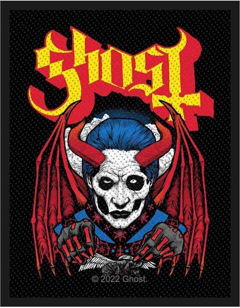 Patch / Badge Ghost Demoniac Patch à coudre 100 x 100 mm