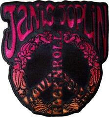 Petice / Insigna Janis Joplin Peace Sign Petic cusut