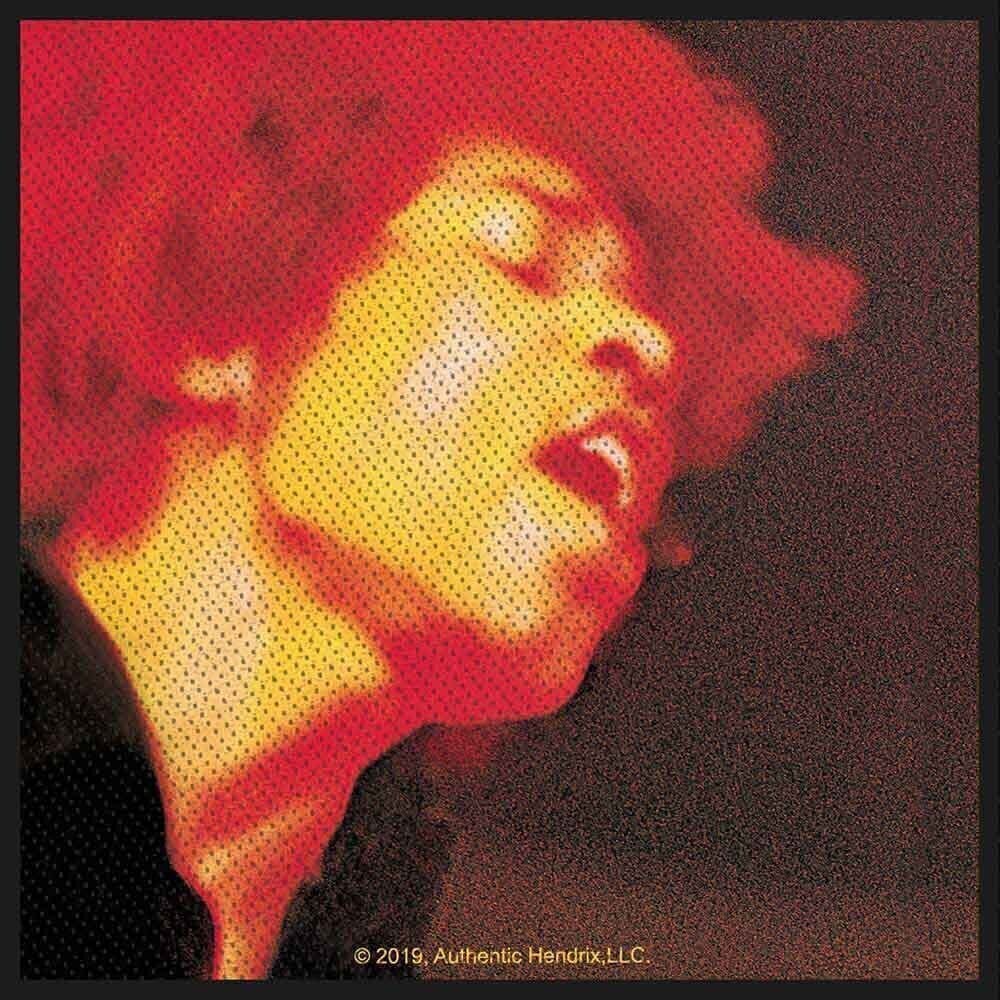 Obliž / Značka Jimi Hendrix Electric Ladyland Našitek za šivanje 100 x 100 mm
