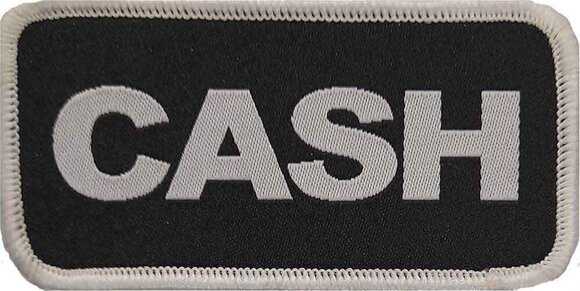 Oznaka / značka Johnny Cash Cash Zakrpa za šivanje 76 x 40 mm - 1