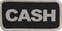 Oznaka / značka Johnny Cash Cash Zakrpa za šivanje 76 x 40 mm