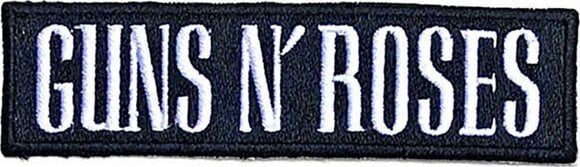 Patch / Badge Guns N' Roses Text Logo Opnaaipatch - 1